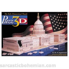 Puzz 3D 718 pc U.S Capitol 3d puzzle B00000IWI3